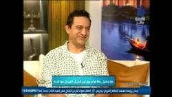 الفنان عماد إسماعيل  فى ضيافة حدبث المساء