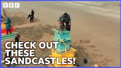 The Best Sandcastle Sculptures | Race Against the Tide