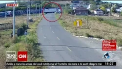 Shocking footage: Minibus struck by train. A child has died