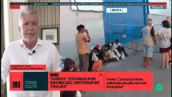 Ángel Víctor Torres manda un mensaje a quienes intentan cruzar la frontera a Ceuta - Al Rojo Vivo
