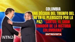 Una década del triunfo del NO en el plebiscito por la paz: “Santos, el gran timador de la historia”