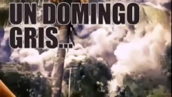 Momento justo de la catástrofe tras la furia del volcán de Fuego