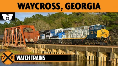 Waycross, Georgia - CSX Railroad Diamond