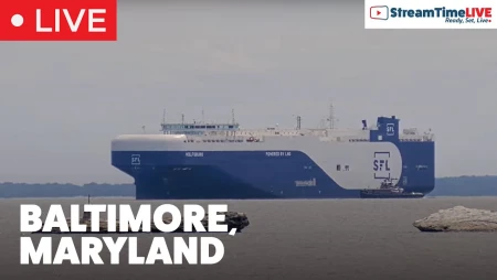 Baltimore Shipping Channel